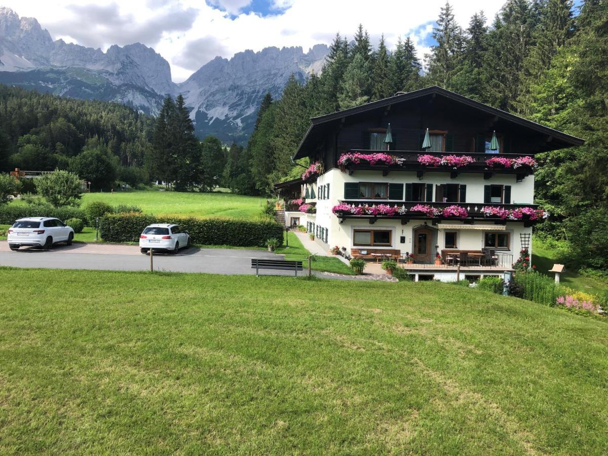 Otto Steiner Appartements Pension Ellmau & Wilder Kaiser Экстерьер фото