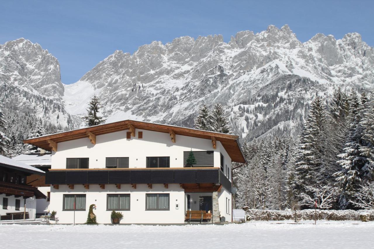 Otto Steiner Appartements Pension Ellmau & Wilder Kaiser Экстерьер фото